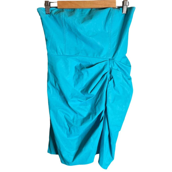 Amanda Uprichard Mohan Dress Marina - Picture 3 of 6